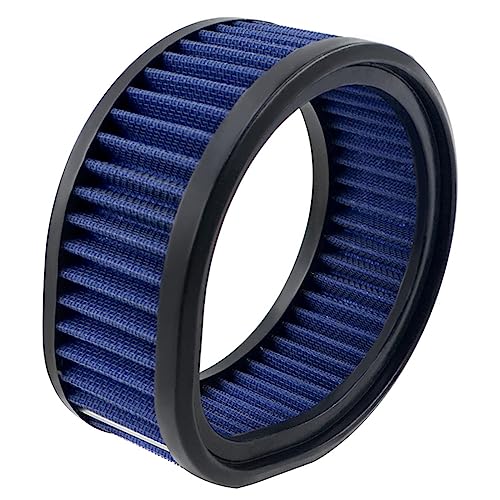 INLIMA Motorrad-Luftfilter, passend for Vergaser-Vergaser der Harley S&S Super E- und G-Serie, mit Tropfenform, waschbar und wiederverwendbar, 60-AF-SS-SUPER-EG-06