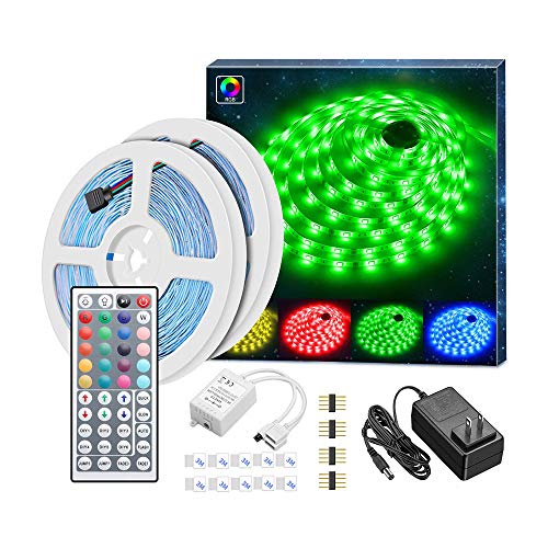 GRIFEMA DG4003, LED Light Strip 5M, Streifen Licht mit Fernbedienung, Wasserdicht Lichterkette