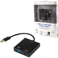 Logilink - Externer Videoadapter - SuperSpeed USB 3.0 - D-Sub, HDMI (UA0234)