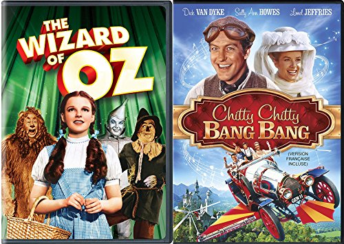 Musical Family Classics The Wizard of Oz & Chitty Chitty Bang Bang DVD Set Movie Bundle Double Feature
