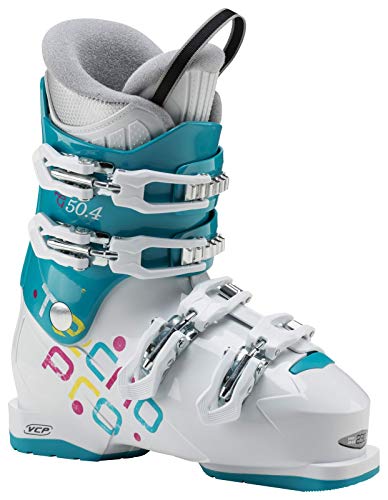 TECNOPRO Kinder Ski-Stiefel G50-4, AQUABLAU, 26 Skistiefel, Aqua blau/Weiß