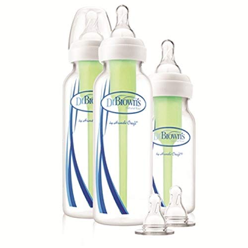 Dr. Brown's - Dr. Brown's Options+ Anti-Colic Eng Hals Baby Flasche Eingang Federmäppchen – 1 Stück