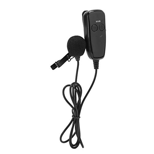 Goshyda UHF-Mikrofon, tragbares drahtloses UHF-Mikrofon Lavalier 1 für 2 -Aufsteckmikrofon für die Aufnahme von Live-Interviews für IOS für Android für DSLR