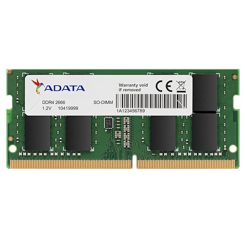 ADATA Premier Arbeitsspeicher (4 GB, DDR4, 2666 MHz, PC4-21300, CL19, SODIMM, 512 x 16)
