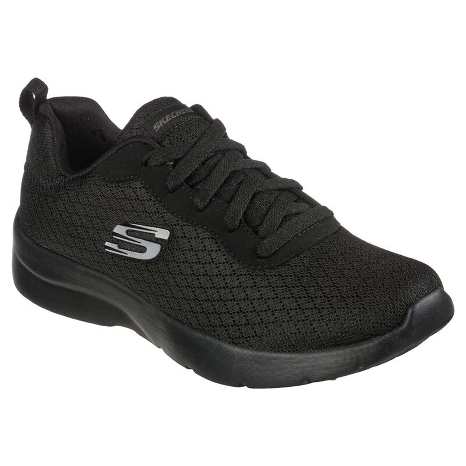 Skechers Damen Dynamight 2.0-Eye to Eye-12964 Sneaker, Schwarz (Black BBK), 36 EU