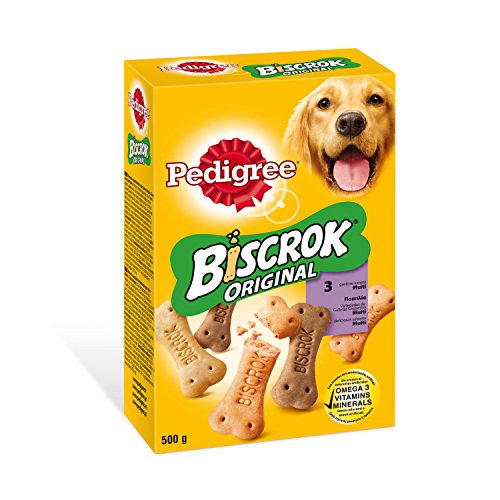 Biscrock Kekse für Hunde zum Verwöhnen 500 g | [12er Pack]