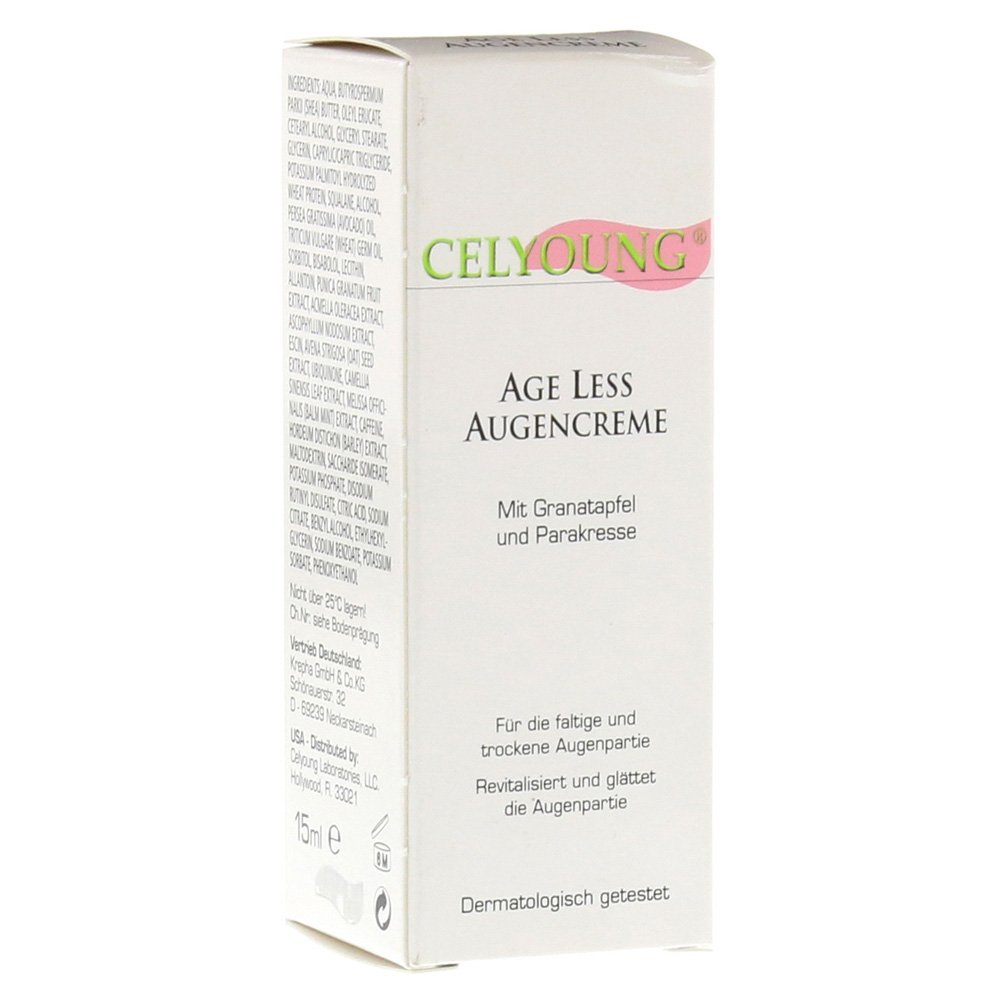 CELYOUNG® Age Less Augencreme mit Granatapfel 15 ml