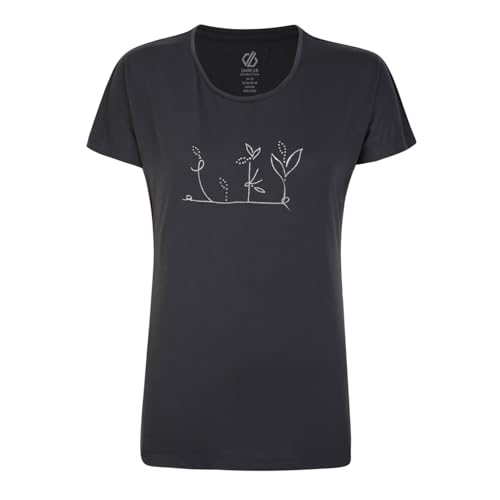 Crystallize Kurzärmeliges Fitness-T-Shirt für Damen