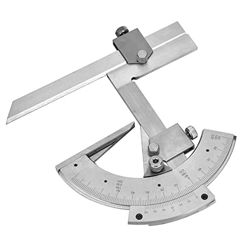 Winkelmesser - 0-320 ° Universal-Winkelmesser Präzisions-Winkelmesslineal Werkzeuge Einstellbare Winkelmesslehre Lineal Maschinistenwerkzeug