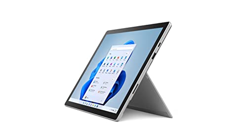 Microsoft Surface Pro 7+, 12,3 Zoll 2-in-1 Tablet (Intel Core i5, 8GB RAM, 128GB SSD, Win 11 Home) Platin Grau