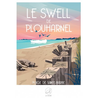 La Loutre Le SWELL de PLOUHARNEL - Plage de Sainte-Barbe 1000 Teile Puzzle Puzzle-La-Loutre-6303