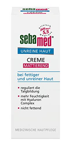 Sebamed Unreine Haut Mattierende Crème, 2er Pack(2 x 50 ml)