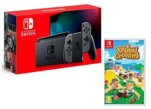 Nintendo Switch V2 32Gb Grau [neues model] + Animal Crossing: New Horizons