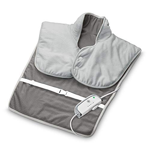 Medisana HP 630 Heizkissen für Schulter und Rückenbereich - Wärmekissen mit 4 Temperaturstufen - mit Überhitzungsschutz und Abschaltautomatik- maschinenwaschbar - 61167