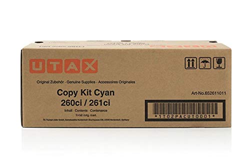 Utax original - Utax 260 Ci (6526 11011) - Toner cyan - 3.700 Seiten