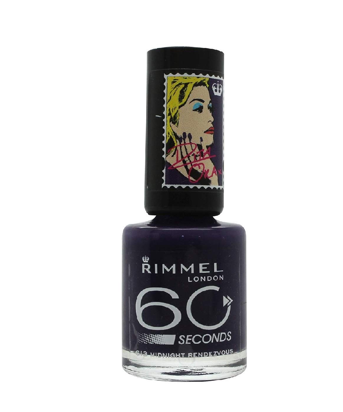 Rimmel 60 Seconds Nagellack by Rita Ora 8ml - Midnight Rendezvous