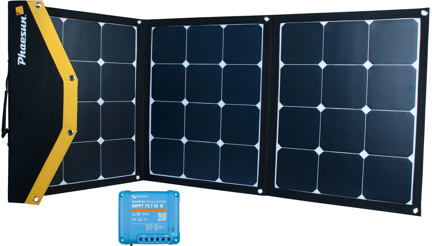 Phaesun Solarmodul ""Module Kit Phaesun Fly Weight 135 Premium MPPT"", (Komplett-Set, 2 St.)