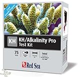 Red Sea Fish Pharm ARE21410 Salzwasser KH/Alkalinität Pro Test-Set für Aquarium, 75 Tests
