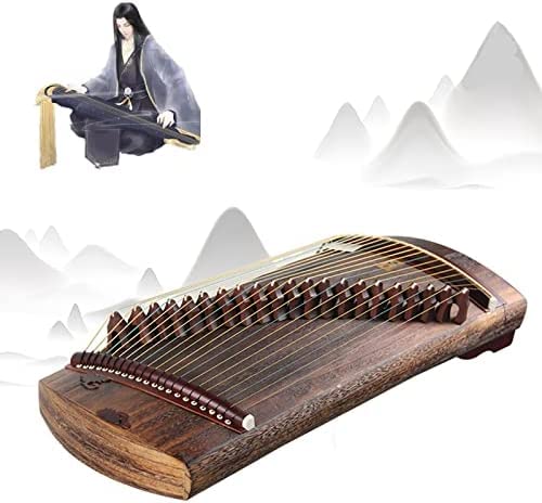 Guzheng, Zither Klein Guzheng Tragbarer Mini Anfänger Anfänger Anfänger Kinder Üben Das Spielen Von 21 Saiten,80cm,Collector88