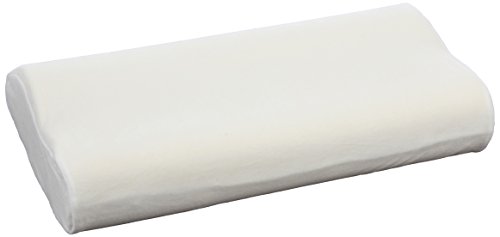 Sissel Soft Curve S, inklusive Bezug Nackenstützkissen, weiß, 63 x 30 x 8 cm
