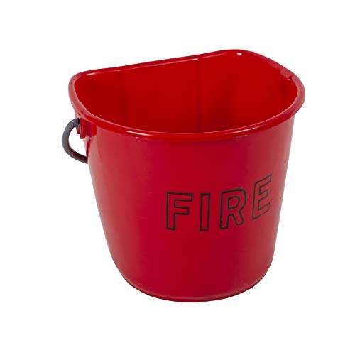 Firechief PFB1 Fire Bucket, Kunststoff, rot