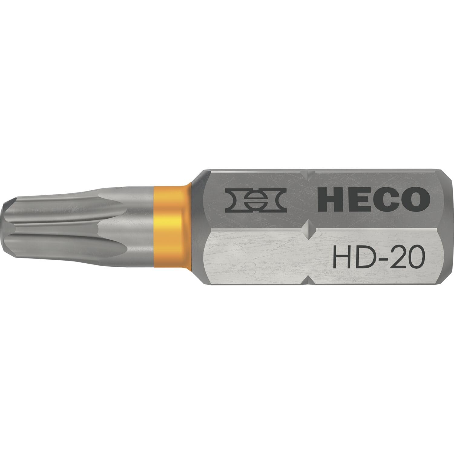 Bits, HECO-Drive, HD-20, Farbring: orange, im Blister à 10 Stück HD-20
