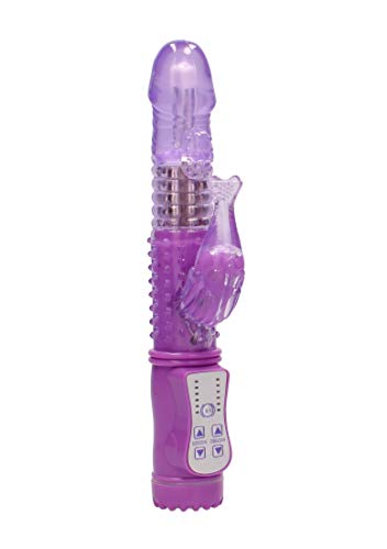 GC. - Dolphin Vibrator - Violett - 10,7 cm einführbare Länge, 1 Stück
