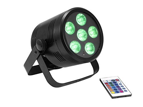 Eurolite 41700700 LED-Projektor mit Batterie mit Mischung Farbe Rgbw