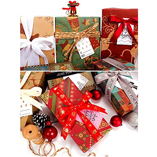 LCCDSD Geschenkpapier, 9 Bögen, Weihnachts-Geschenkpapier, Weihnachts-Geschenkpapier, Partydekoration, Geschenkpapier