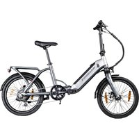 Zündapp E-Bike Faltrad ZT20R 20 Zoll RH 36cm 6-Gang 468 Wh grau grün