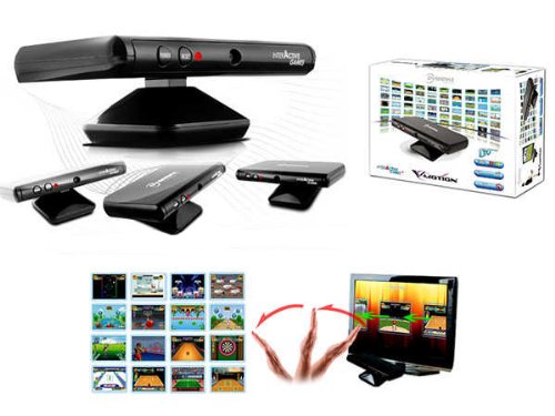 TV Konsole OVERMAX V-Motion - DU BIST DER Controller - mit 60 !!! integrierten Spielen und wundervoller 32 Bit Grafik
