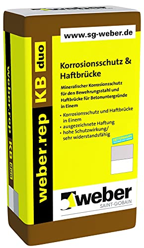 weber.rep KB duo - Korrosionsschutz & Haftbrücke, 20kg