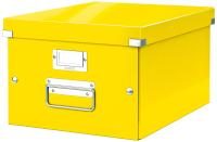LEITZ Aufbewahrungsboxen Click&store Transportb.A4 gelb 16,7 l - 28,1 x 36,9 ...