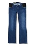bellybutton Maternity Damen Jeans Bootcut mit elastischen Tasch Umstandsjeans, Blau (Blue 0013), 32