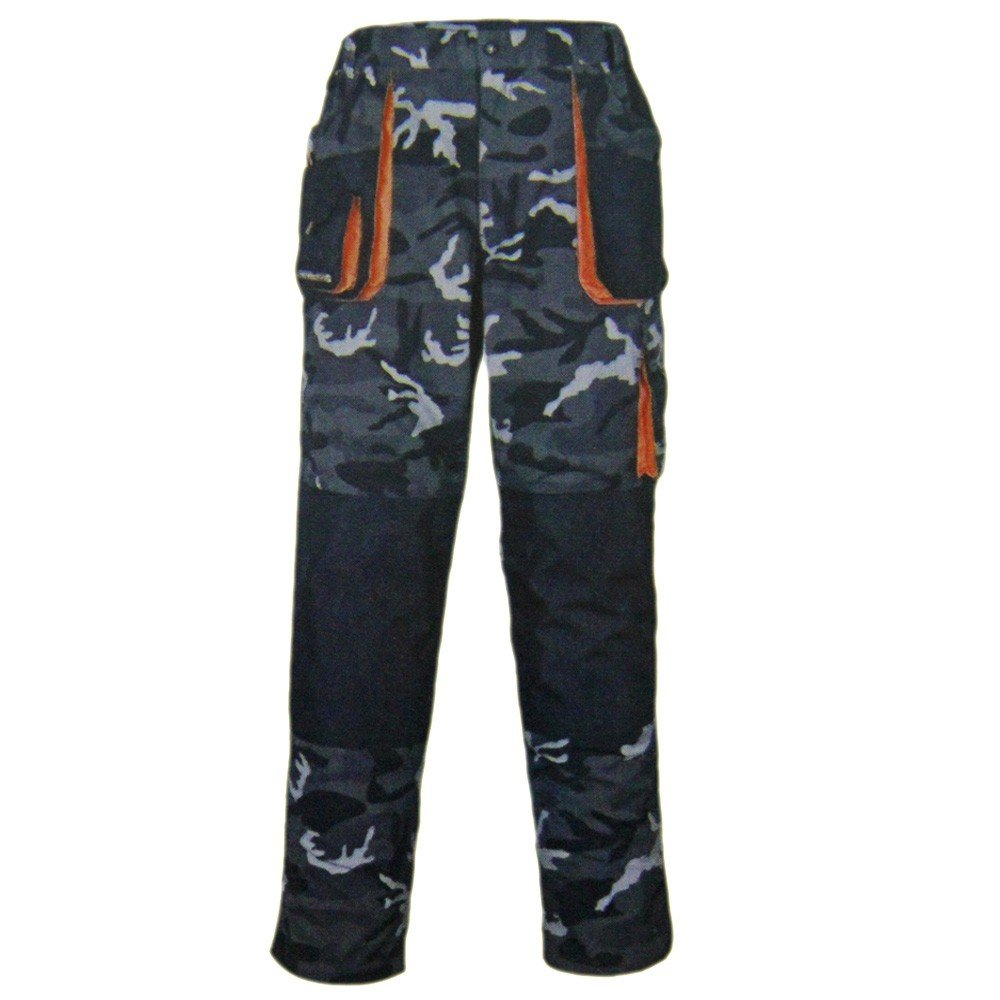 Terratrend Bundhose Arbeitshose Camouflage Arbeitskleidung Gr. 56-58 Job 3230, Größe:58