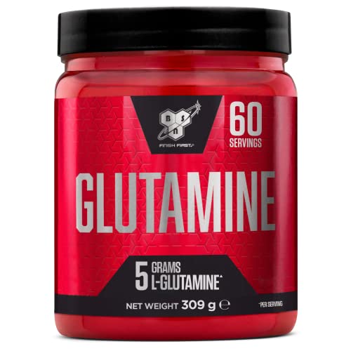 BSN DNA Glutamin-Pulver, L-Glutamin-Aminosäure-Pulver, Nahrungsergänzungsmittel, Pre-Workout- und Post-Workout-Nahrung, geschmacksneutral, 60 Portionen, 309 g