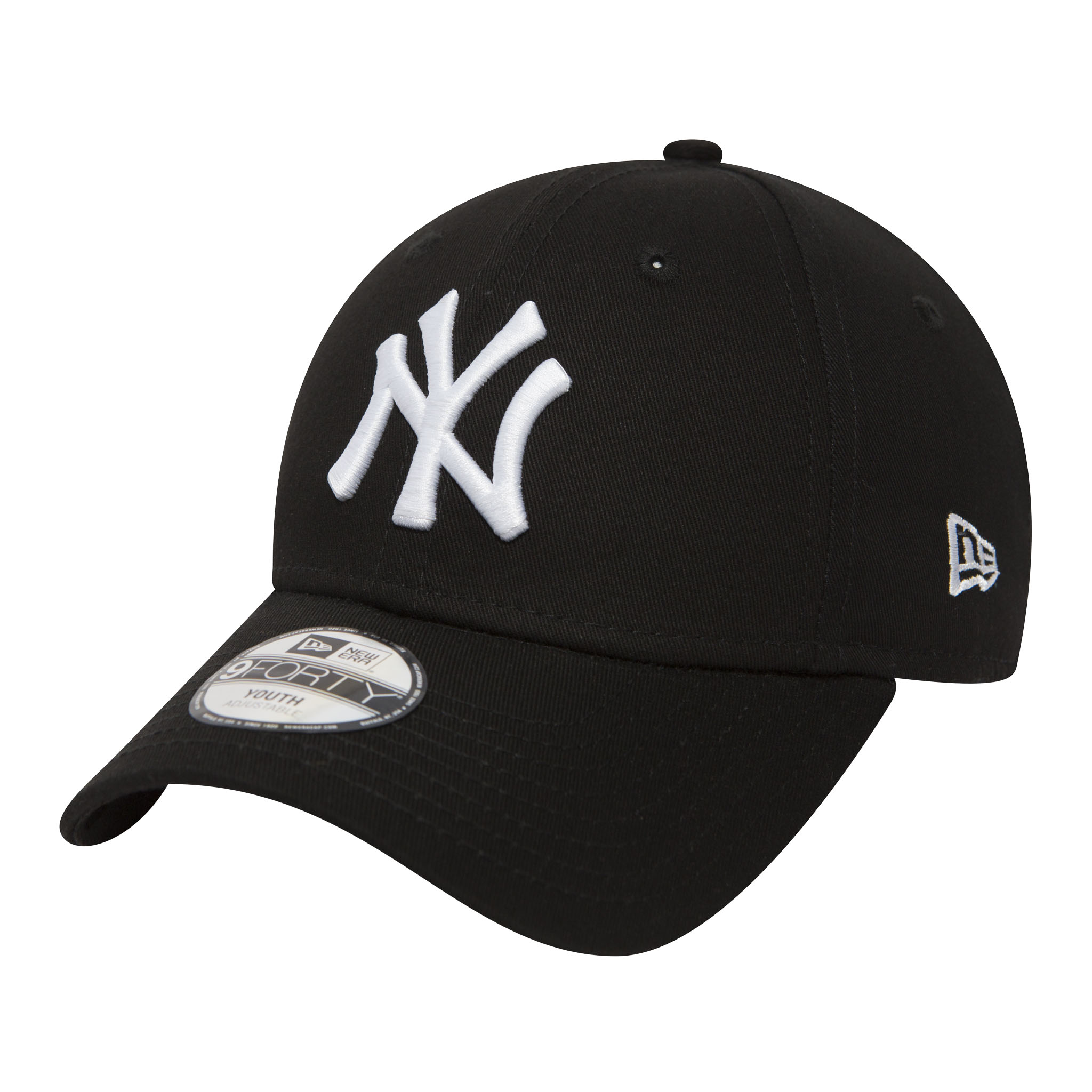 New Era New York Yankees Black MLB League 9Forty Youth Cap - Youth