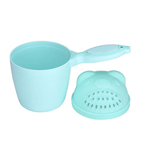 Shampoo Cup Baby Shampoo Cup Nette Kinder Waschen Haare Baden Flusher Cup Schutz Augenspülbecher für Kleinkind(grün)