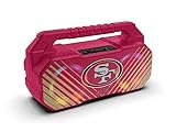 SOAR NFL Wireless Boombox Speaker, San Francisco 49ers