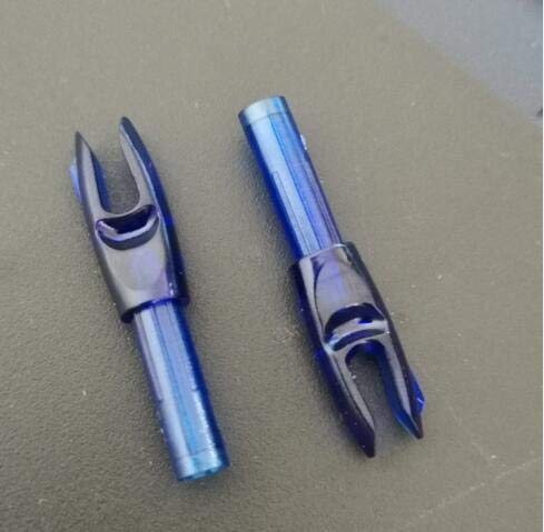 XBF-Pfeile, 50pcs / Lot Insert G Nock ID 4.2mm Bogenschießen Carbon-Fiberglas-Pfeil Nocks Interne Nocks for ID 4,2 mm Pfeilschaftglätter (Farbe : Blue)