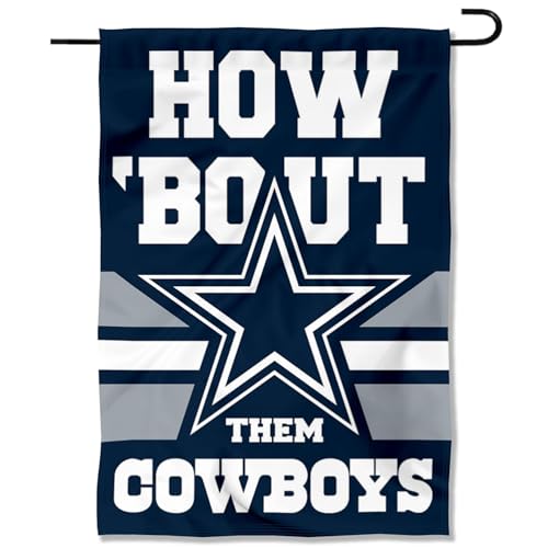 Dallas Cowboys How Bout Them Cowboys Yard Garden Banner Flagge