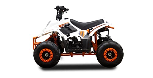 KXD 001 6" 125ccm Quad ATV Benzinmotor Kinderquad Kinder Enduro Pocketquad Sportquad Jugendliche Freizeitfahrzeuge Elektroquad Erwachsene Funsport rot
