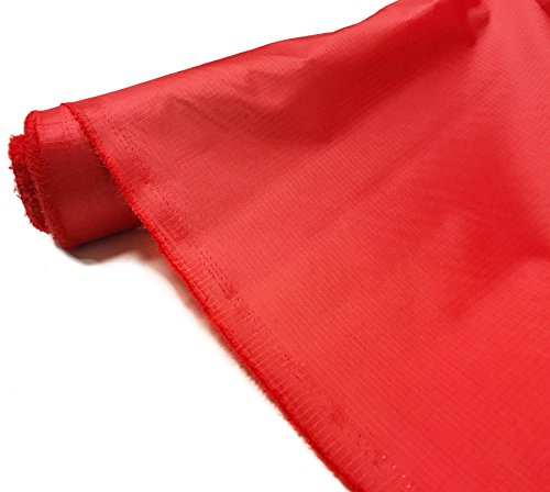 A-Express Ripstop Wasserdicht Stoff Material 3.8oz Draussen Abdeckung Zelt Kissen Rot 5 Meters (500cm x 150cm)