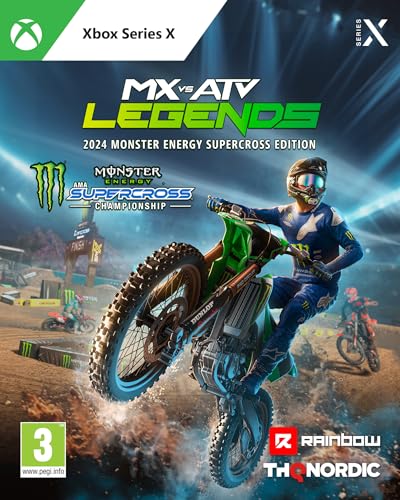 MX vs ATV Legends - 2024 Monster Energy Supercross Edition - Xbox Series X [PEGI-AT Import]