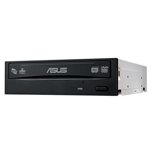 Asus DRW-24D5MT Interne DVD Super Multi DL, optisches Laufwerk (Schwarz, Platte, vertikal/horizontal, Büro, SATA)