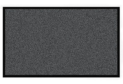 Andersen 445310115250 Colorstar Nylon Faser Innenraum Bodenmatte, Nitrilgummirücken, 700 g/sq. m, 115 cm Breite x 250 cm Länge, Grau