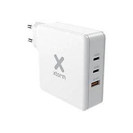 xtorm Volt XAT140 - Netzteil - GaN - 140 Watt - PD, Quick Charge 3.0 - 3 Ausgabeanschlussstellen (USB, 24 pin USB-C)