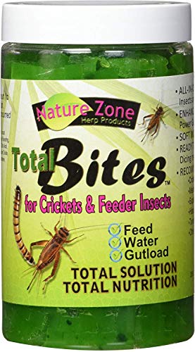 Nature Zone Cricket Total Bites Spirulina Nutritious Complete Diet Food 9oz