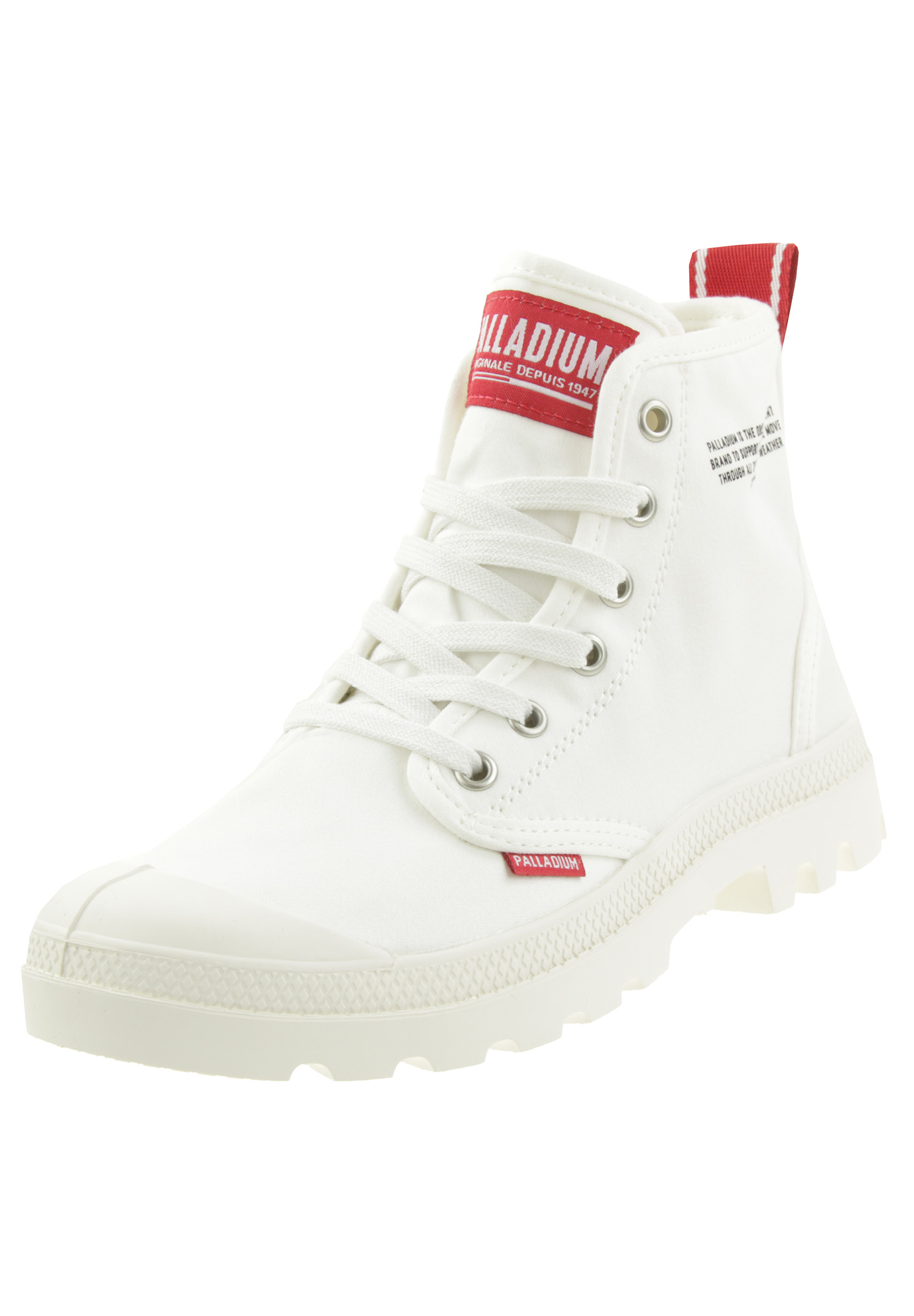 Palladium Unisex-Erwachsene Hi Du C U Hohe Sneaker, Weiß (Star White L47), 44 EU