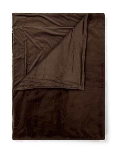 ESSENZA Plaid Furry Chocolate 150x200 cm